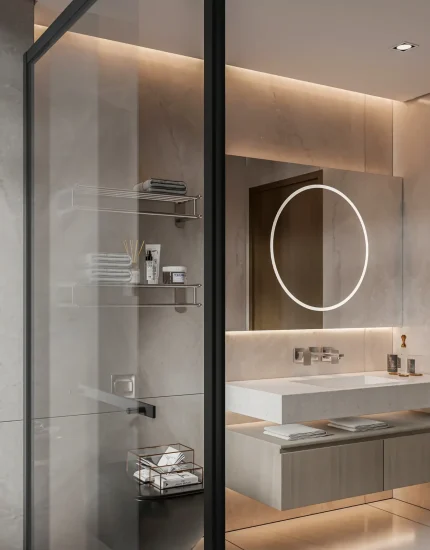 تصميم أبواب زجاجية للحمامات والدش في جدة: 0599808883 تصميم أبواب زجاجية للحمامات والدش في جدة: 0599808883